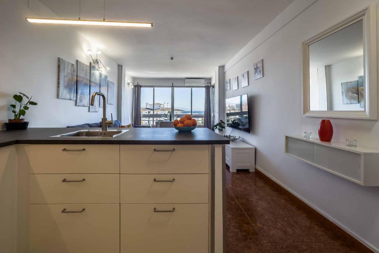 Apartamento Acogedor, Terraza, Piscina Y Mar بينالماذينا المظهر الخارجي الصورة