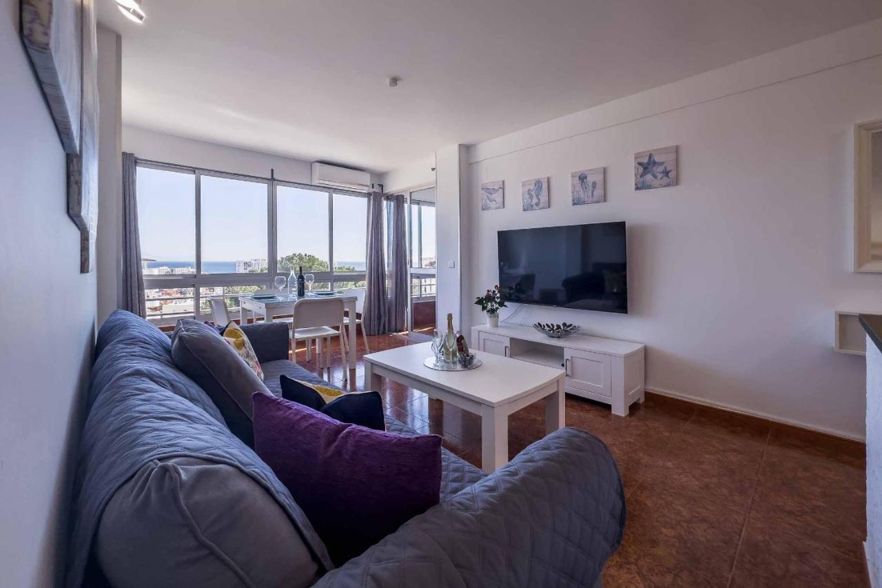 Apartamento Acogedor, Terraza, Piscina Y Mar بينالماذينا المظهر الخارجي الصورة