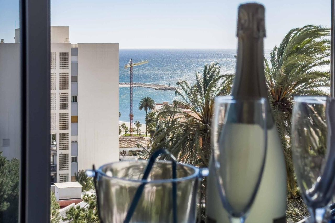 Apartamento Acogedor, Terraza, Piscina Y Mar بينالماذينا المظهر الخارجي الصورة