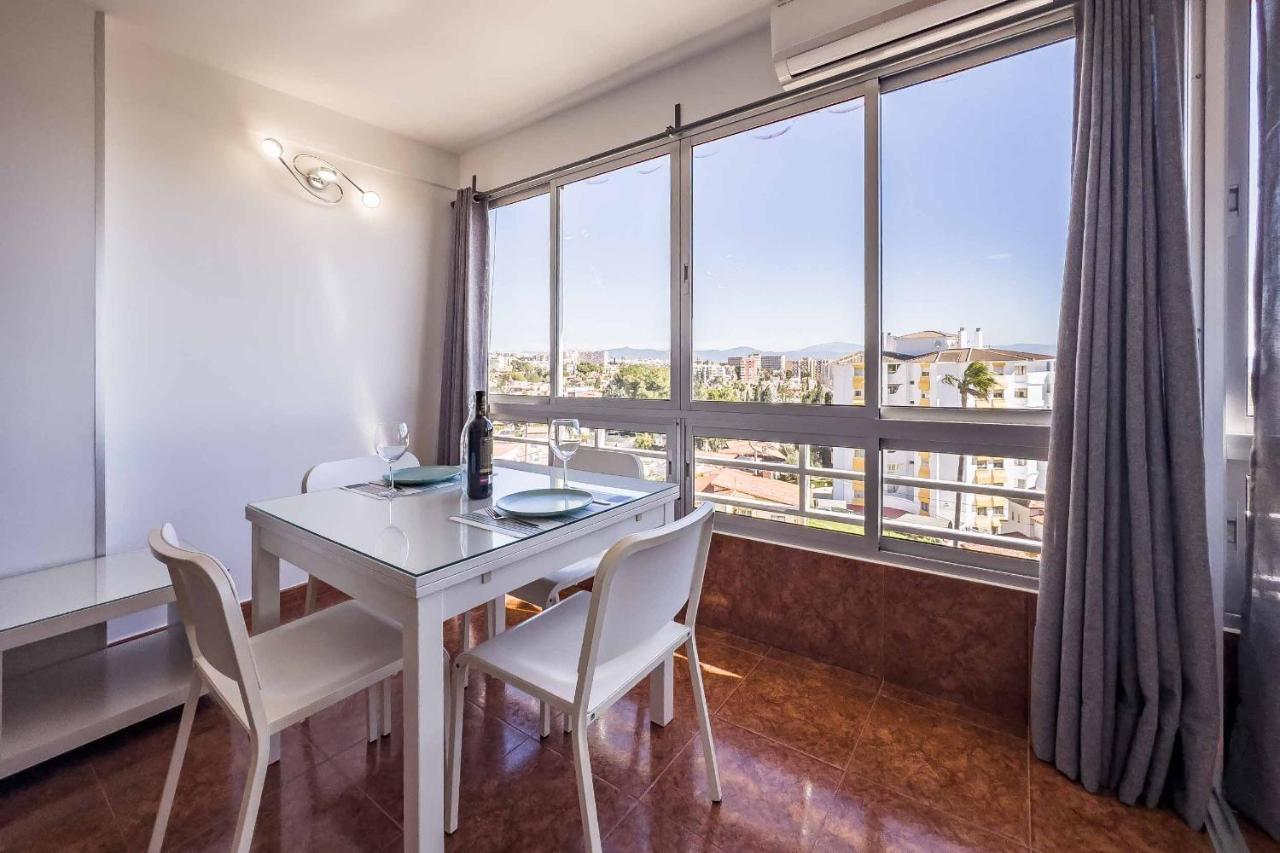 Apartamento Acogedor, Terraza, Piscina Y Mar بينالماذينا المظهر الخارجي الصورة